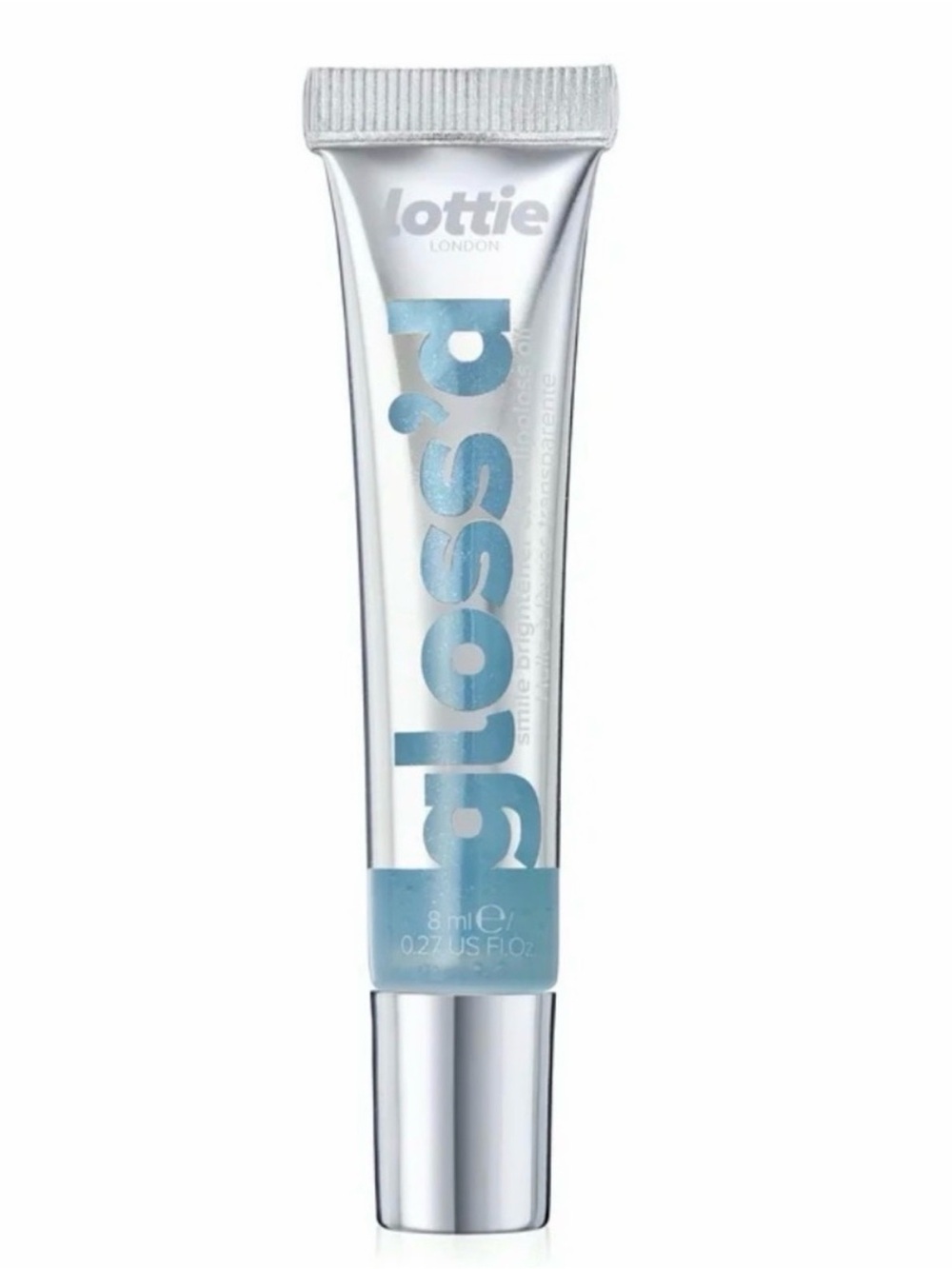 Lottie London Gloss’d Smile Brightener Clear Lip Gloss Oil